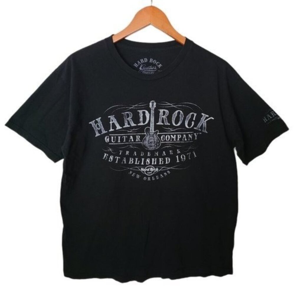 Hard Rock Cafe T-Shirt Guitar Company‎ New Orleans
